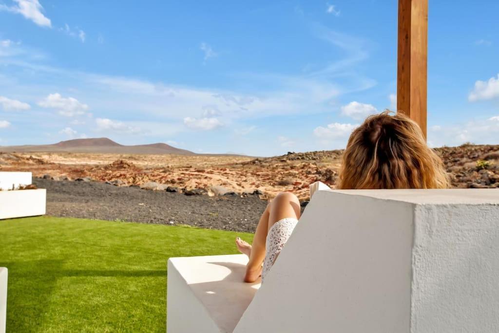 Villa Fenix - Oasis In Natural Reserve Lajares Buitenkant foto